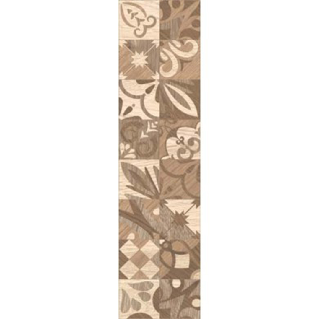 Porcelain tiles Alpino decor brown 15.5x60.5 – KAI 11.4.49.0355 – снимка 3